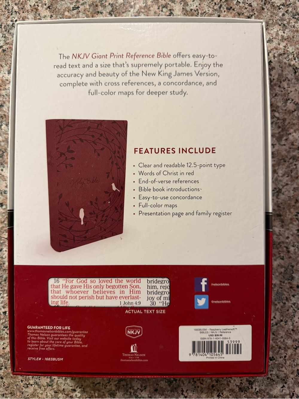 Bible - Giant Print - Picture 4 of 4